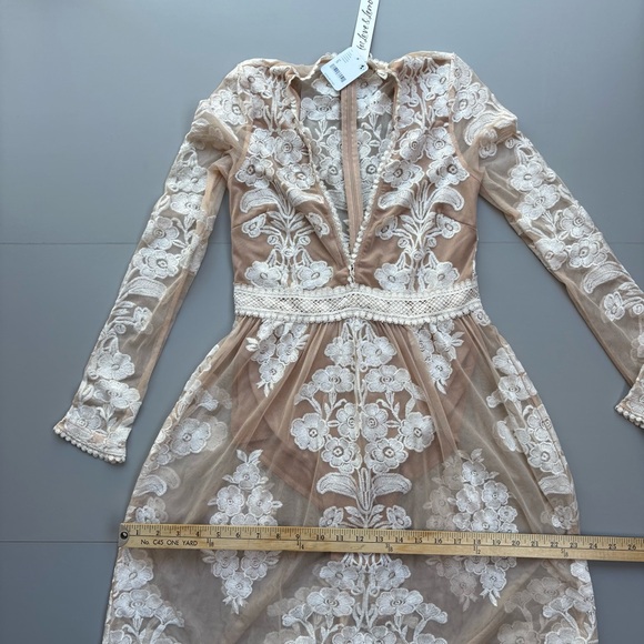 For Love & Lemons Temecula Maxi Dress Small Cottagecore Romantic Fairy Feminine - Picture 13 of 17